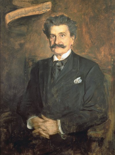 Johann Strauss der Jüngere, 1895 von Franz Seraph von Lenbach